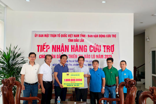 Hành trình “Nghĩa tình Bình Điền”: Từ gói sinh kế Thanh Hóa đến hỗ trợ khẩn cấp cho bà con vùng lũ Miền Trung - Tây Nguyên  