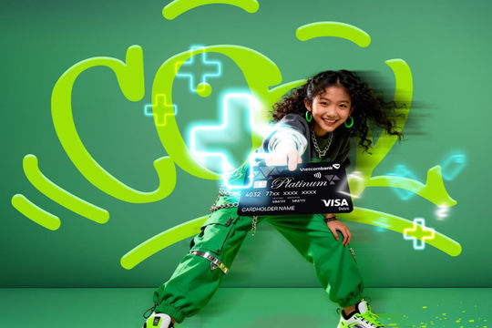 “Quẹt là cộng – sống cực chill”: Nhận đến 3,5 triệu đồng khi mở thẻ Visa Vietcombank mùa cuối năm