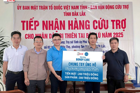 LIX chung tay hỗ trợ miền Trung khắc phục hậu quả sau lũ
