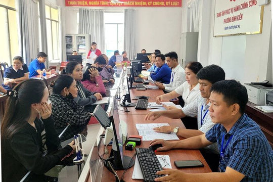 Đắk Lắk: Ghi nhận kết quả khả quan trong giải quyết thủ tục hành chính