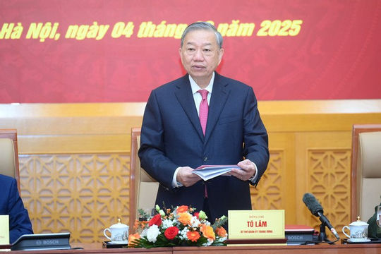 Tổng Bí thư Tô Lâm chủ trì Hội nghị Quân ủy Trung ương lần thứ mười lăm