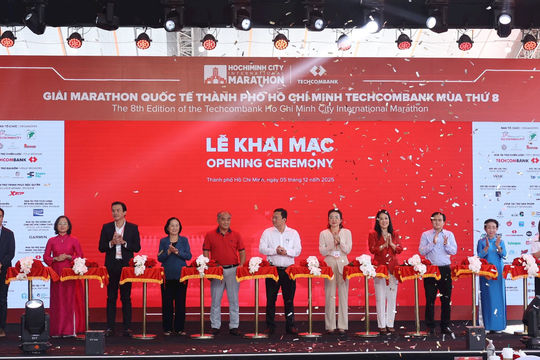 Hơn 23.000 vận động viên tham gia Giải Marathon Quốc tế TP. Hồ Chí Minh Techcombank