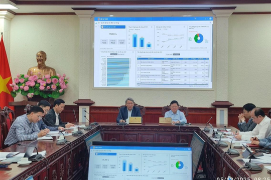 Bộ Tư pháp giải ngân vốn đầu tư công đạt 78,33% kế hoạch 