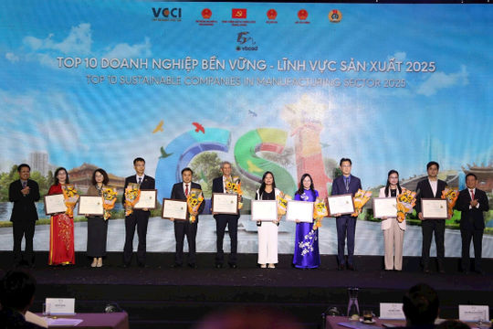 Vinh danh các doanh nghiệp bền vững tại Việt Nam