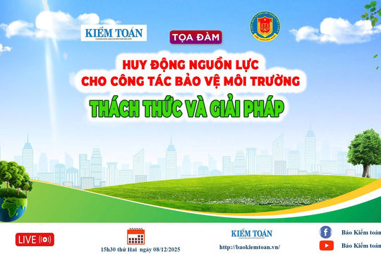 Ngày mai, diễn ra Tọa đàm “Huy động nguồn lực cho công tác bảo vệ môi trường – Thách thức và giải pháp”