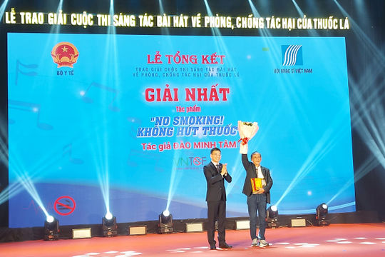 Vinh danh những tác phẩm xuất sắc về phòng, chống tác hại của thuốc lá