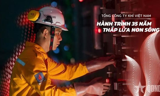 Những mốc son trong 35 năm hình thành và phát triển của PV GAS