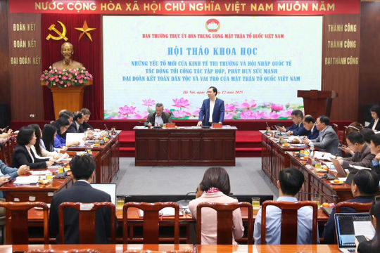 Phát huy sức mạnh đại đoàn kết trong điều kiện kinh tế thị trường