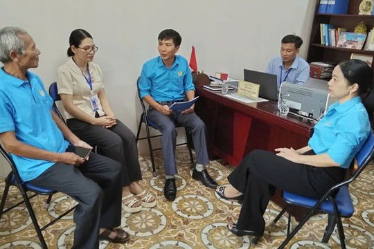 Điểm tựa vững chắc cho người lao động ở cấp cơ sở