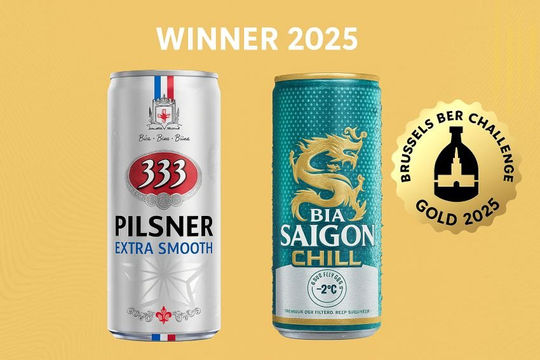 SABECO thắng lớn tại các giải thưởng bia quốc tế