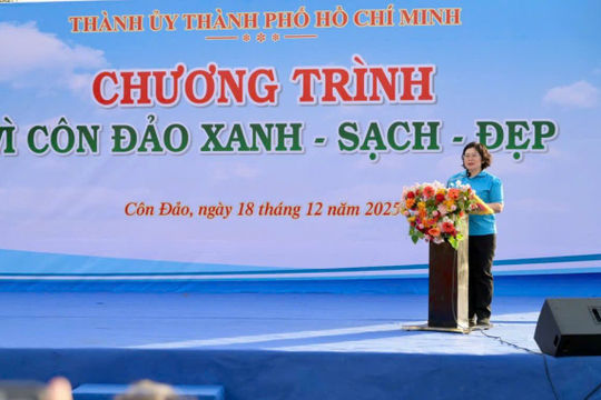 TP. Hồ Chí Minh tổ chức chương trình “Vì Côn Đảo xanh - sạch - đẹp” 