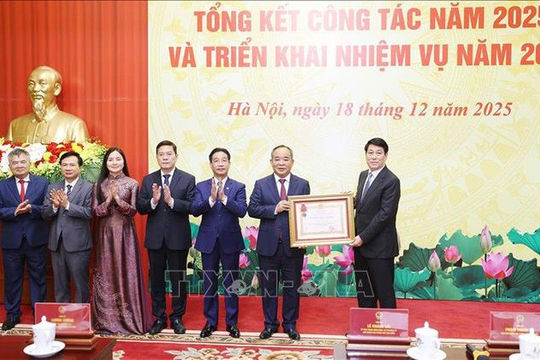 Văn phòng Chủ tịch nước tổ chức Hội nghị tổng kết công tác năm 2025