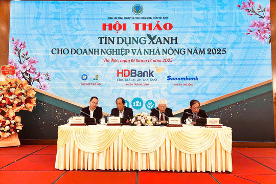 Thúc đẩy tín dụng xanh cho nông nghiệp qua liên kết ngân hàng – doanh nghiệp – nhà nông