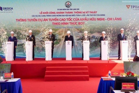 Cao tốc Hữu Nghị - Chi Lăng hơn 11.000 tỷ đồng chính thức thông tuyến