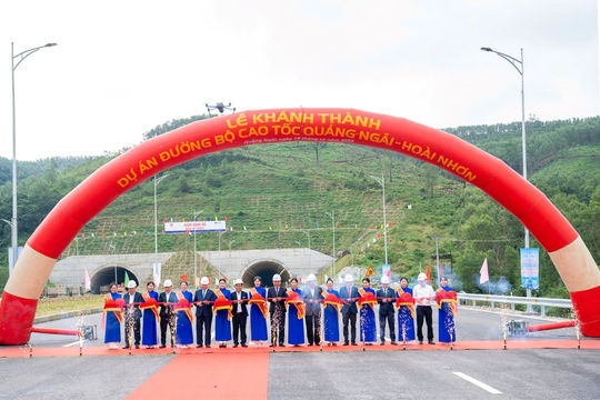 Khánh thành cao tốc Quảng Ngãi - Hoài Nhơn 