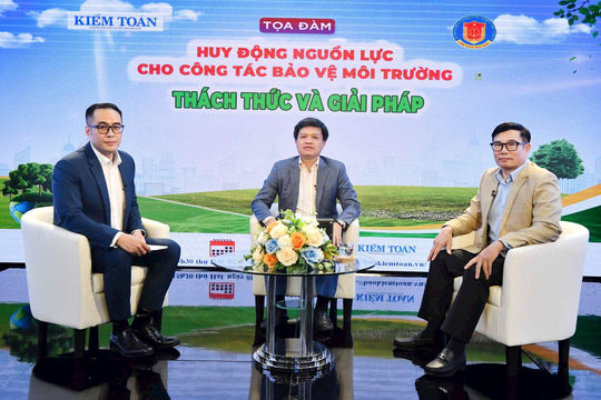 🔴 TỌA ĐÀM TRỰC TUYẾN: HUY ĐỘNG NGUỒN LỰC CHO CÔNG TÁC BẢO VỆ MÔI TRƯỜNG – THÁCH THỨC VÀ GIẢI PHÁP