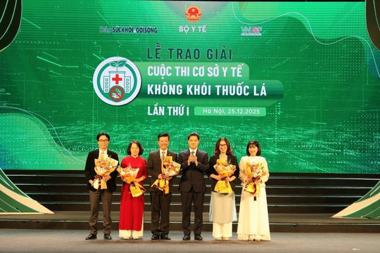 Đưa tiêu chí “cơ sở y tế không khói thuốc lá” vào đánh giá chất lượng bệnh viện