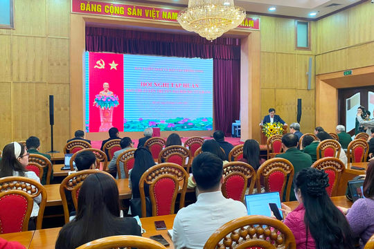 Tập huấn báo chí tuyên truyền Đại hội XIV của Đảng