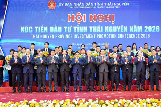 Thái Nguyên ghi dấu ấn đầu năm với loạt dự án tỷ USD