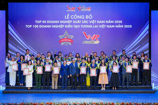 Vinh danh các doanh nghiệp lớn, uy tín của nhiều ngành, lĩnh vực