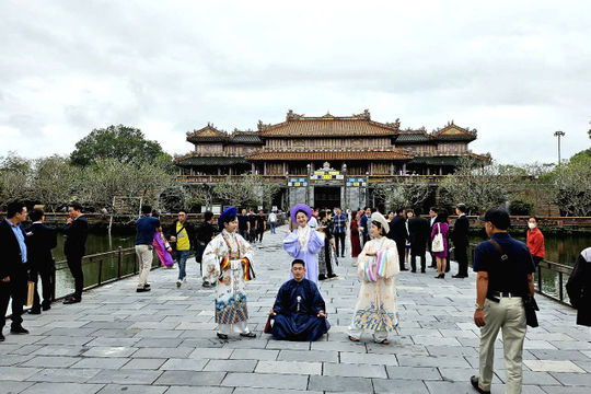 Thành phố Huế đặt mục tiêu đón 7-7,5 triệu lượt khách du lịch trong năm 2026