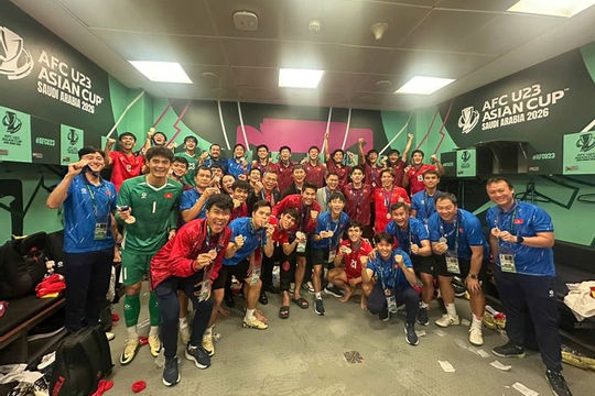 Thủ tướng chúc mừng Đội tuyển bóng đá nam U23 Việt Nam giành Huy chương Đồng Giải bóng đá U23 châu Á 2026