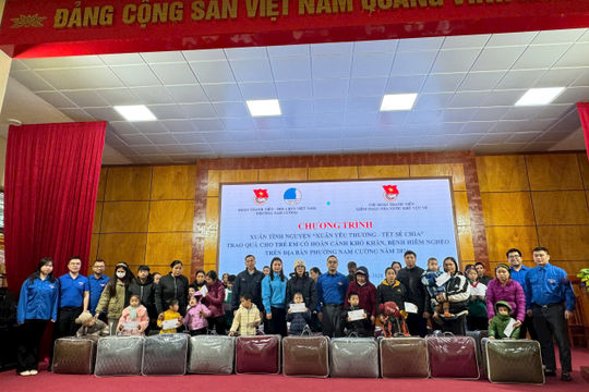 Tuổi trẻ Kiểm toán nhà nước khu vực VII chung tay tổ chức Chương trình “Xuân yêu thương - Tết sẻ chia” năm 2026