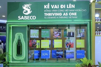SABECO ghi dấu tại Vietfood & Propack 2025 về chất lượng và tầm nhìn phát triển bền vững
