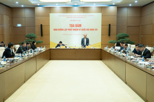 Tạo lập khung khổ pháp lý thực hiện thắng lợi nhiệm vụ kinh tế - xã hội giai đoạn 2026-2031