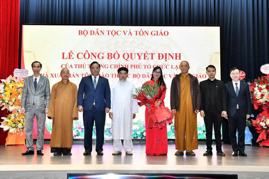 Tổ chức lại Nhà xuất bản Tôn giáo: Mở rộng nhiệm vụ, nâng tầm vai trò