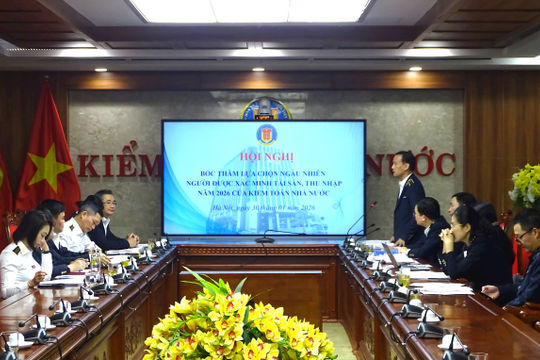 Lựa chọn người được xác minh tài sản, thu nhập năm 2026 của Kiểm toán nhà nước 