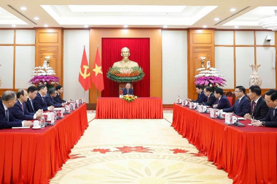 Tổng Bí thư Tô Lâm điện đàm Tổng Thư ký Đảng Hành động Nhân dân, Thủ tướng Singapore Lawrence Wong