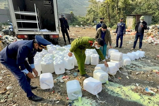 Siết quản lý thị trường rượu dịp Tết Nguyên đán Bính Ngọ