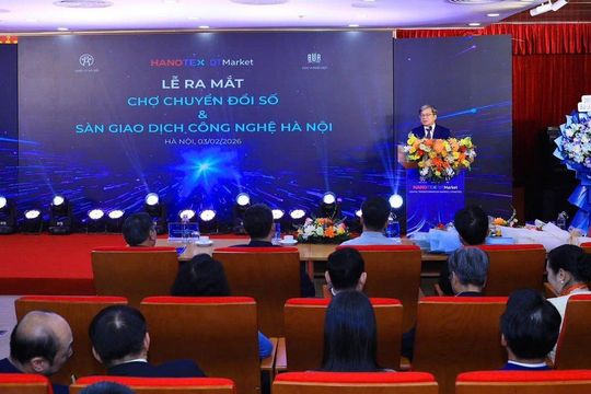 Ra mắt Sàn Giao dịch công nghệ Hà Nội và Chợ Chuyển đổi số thế hệ mới