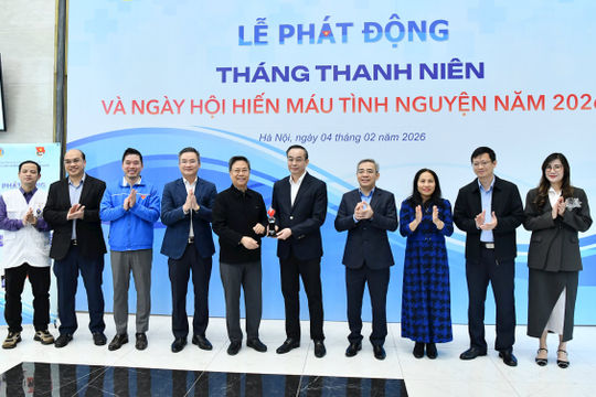 Tiếp nhận 55.000 ml máu tại Ngày hội Hiến máu tình nguyện năm 2026 của Kiểm toán nhà nước