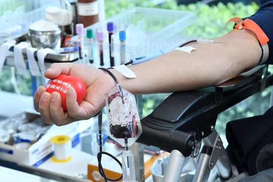 Những hình ảnh đẹp tại Ngày hội Hiến máu tình nguyện "Giọt hồng - Giọt yêu thương" năm 2026