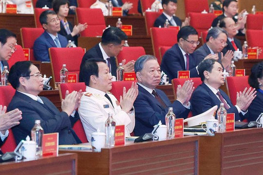 Tổng Bí thư Tô Lâm dự Lễ kỷ niệm 80 năm Ngày truyền thống Lực lượng Tình báo Công an nhân dân