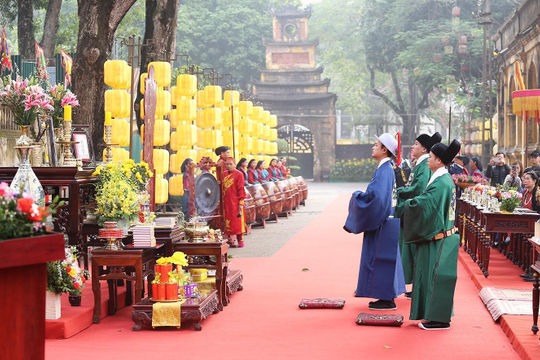 Tái hiện Tết cung đình Thăng Long xưa và các nghi lễ “Tống cựu nghinh tân”
