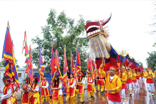 Khai hội Lễ hội Đền thờ Triệu Việt Vương