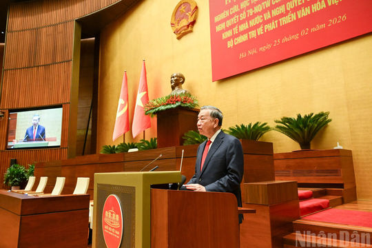 Toàn văn phát biểu của Tổng Bí thư tại Hội nghị toàn quốc quán triệt, triển khai thực hiện Nghị quyết 79-NQ/TW và Nghị quyết 80-NQ/TƯ của Bộ Chính trị