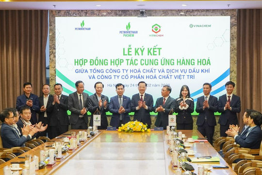 Vitrichem - Pvchem cung ứng hóa chất cơ bản cho dự án nhà máy lọc hóa dầu Nghi Sơn