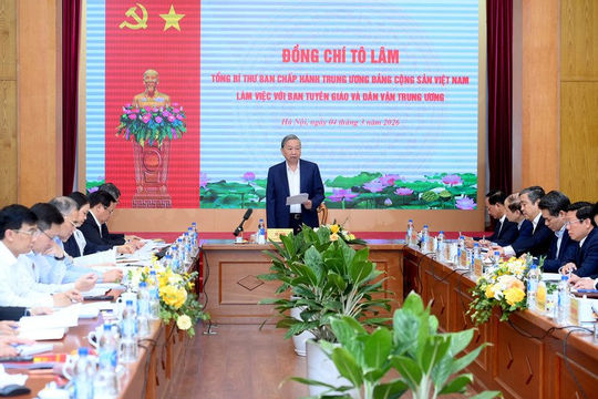 Xây dựng nền tảng chính trị, tư tưởng vững chắc, tạo nội lực mạnh mẽ phát triển đất nước