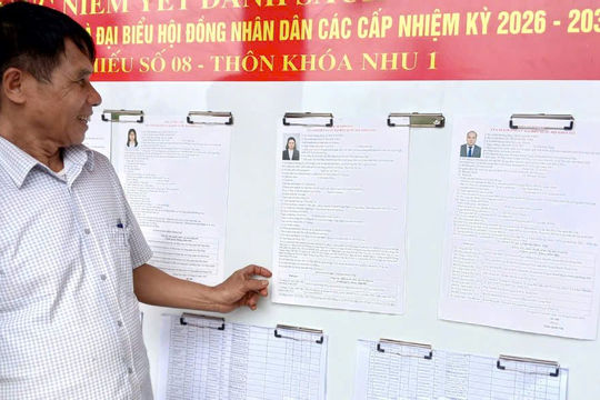 Cam kết hành động của ứng cử viên đại biểu Quốc hội là người làm báo