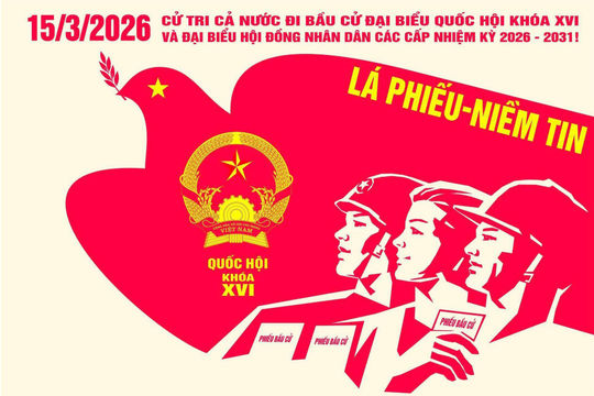 Đẩy mạnh tuyên truyền về bầu cử đại biểu Quốc hội và Hội đồng nhân dân các cấp 