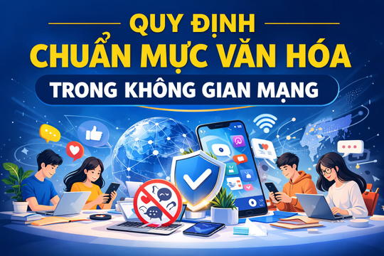 Quy định ứng xử văn hóa trên môi trường số