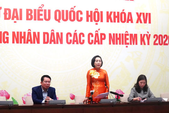 Đến 16 giờ, hầu hết các địa phương có tỷ lệ cử tri đi bỏ phiếu đạt trên 95%