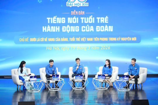 Hơn 1 triệu đoàn viên thanh niên tham dự Diễn đàn "Tiếng nói tuổi trẻ - Hành động của Đoàn"