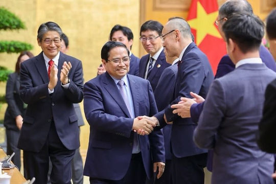 Đề nghị doanh nghiệp Nhật Bản thúc đẩy triển khai nhanh các dự án hợp tác trọng điểm