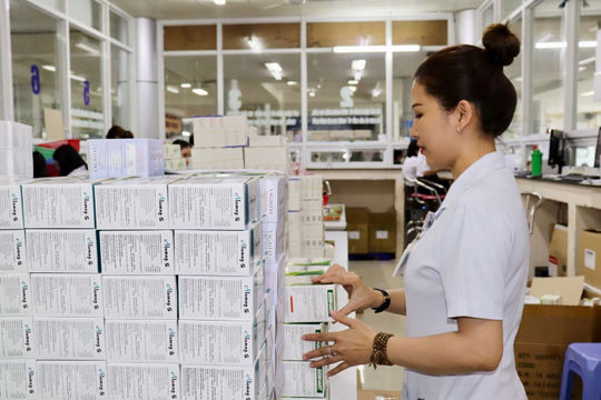 Chủ động rà soát, bảm bảo cung ứng thuốc phục vụ khám, chữa bệnh