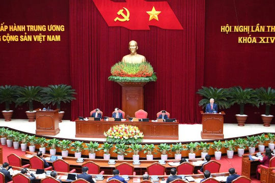 Ngày làm việc thứ hai Hội nghị lần thứ hai Ban Chấp hành Trung ương Đảng khóa XIV